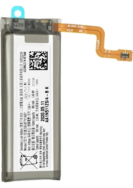 Samsung Galaxy Z Flip Uyumlu Pil Batarya EB-BF701ABY