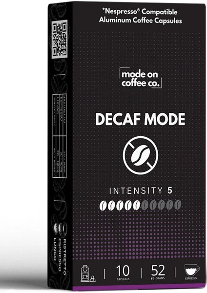 Decaf Mode Nespresso Uyumlu Alüminyum Kapsül Kahve