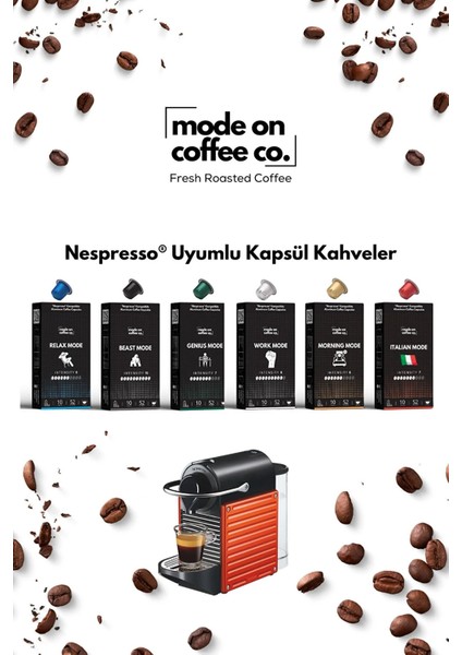 Decaf Mode Nespresso Uyumlu Alüminyum Kapsül Kahve fiyatları