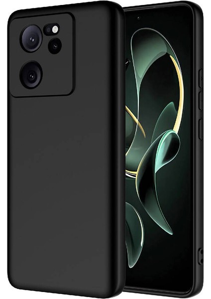 Xiaomi 13T Kılıf Lansman Içi Kadife Silikon + Ekran Koruyucu