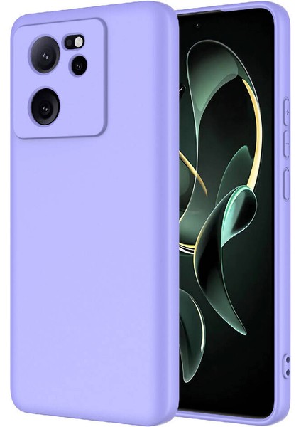 Xiaomi 13T Pro Kılıf Lansman Içi Kadife Silikon + Ekran Koruyucu