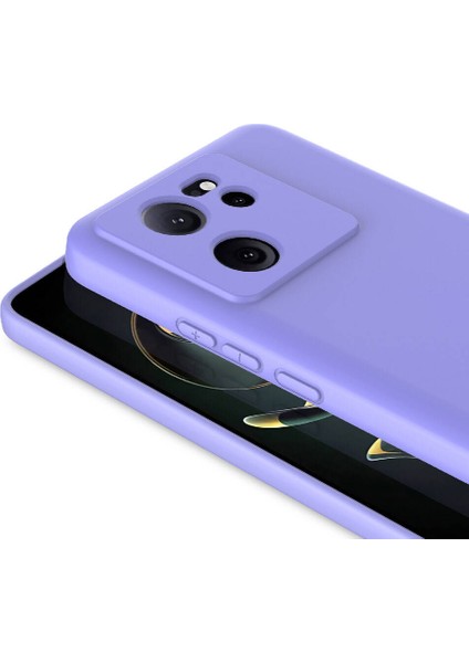 Xiaomi 13T Pro Kılıf Lansman Içi Kadife Silikon + Ekran Koruyucu