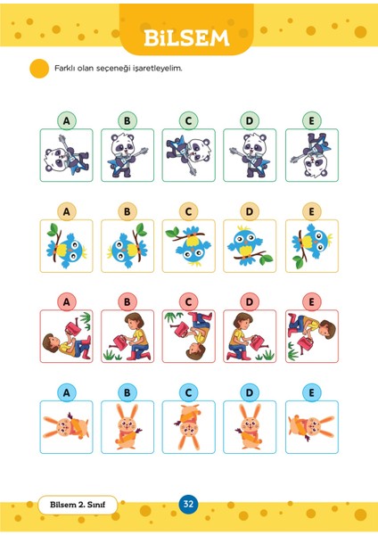 2. Sınıf BİLSEM Soru Bankası Tamamı Video Çözümlü modelleri