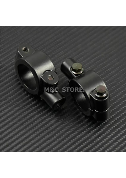 25 mm 8 mm Siyah Stil Et Motosiklet Gidon Ayna Montaj Kelepçesi Dikiz Aynası Tutucu Braketi Siyah Gümüş (Yurt Dışından) fiyatları