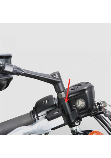 Nıce C Ayna Uzantıları Kiti 2 "harley Davidson Sportster Fat Boy Road King Cvo Tour Glide Softail Için Daha Yüksek (Yurt Dışından)