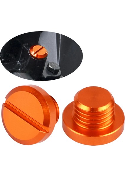 Gümüş Tarzı 1 Pair .25 Ktm Duke Smt Adventure Uper Duke Gtr Için Alüminyum Ayna Delik Fişi (Yurt Dışından)