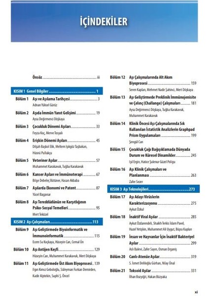 Aşı Çalışmaları ve Teknolojisi