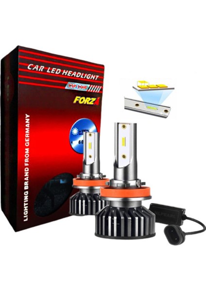 H11 Cree (Csp) LED Xenon Takımı **yeni Nesil** (Canbus)
