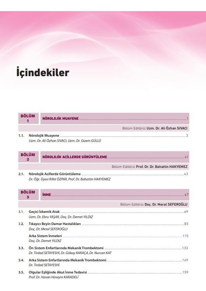 Nörolojik Aciller fırsatları