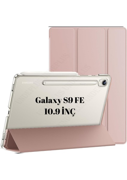 Samsung Galaxy Tab S10 Lite FE/S10/S9 FE/S9 Kılıf PU Deri Smart Standlı Case(12.4inç Değildir)