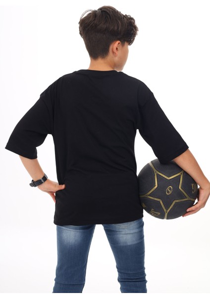 Siyah Düz Bisiklet Yaka Erkek Tişört 18079 indirimleri