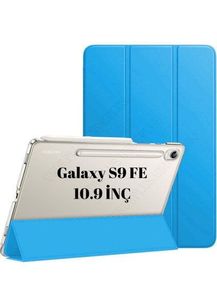 Samsung Galaxy Tab S9 Fe X510 X516 X518 Kılıf Pu Deri Smart Standlı Case