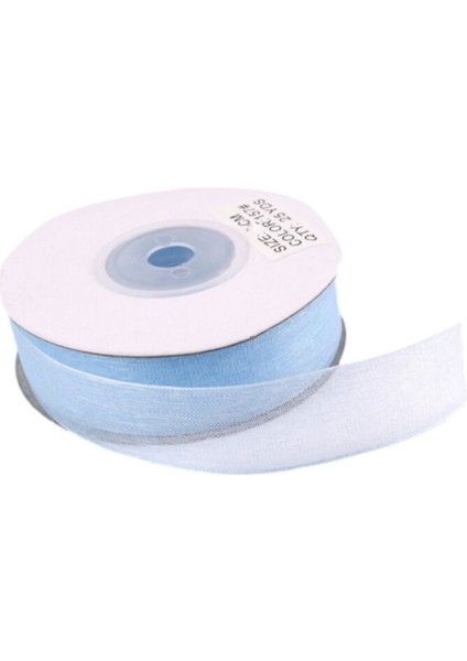 Organze Kurdele 30 mm 22 Metre Mavi