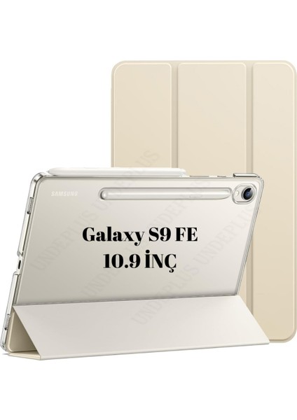 Samsung Galaxy Tab S10 Lite FE/S10/S9 FE/S9 Kılıf PU Deri Smart Standlı Case(12.4inç Değildir)