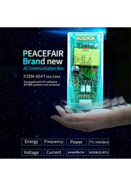 Iletişim Modülü Pzem 004T Versiyonu Tek Fazlı Watt-Saat Ölçer Modülleri (Yurt Dışından)