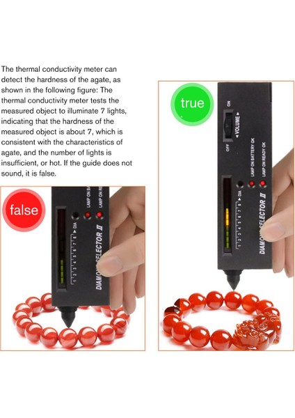 Kristal Test Cihazı Kalem Termal Iletkenlik Ölçer Matkap Kalem Elmas Otantik (Yurt Dışından) fırsatları