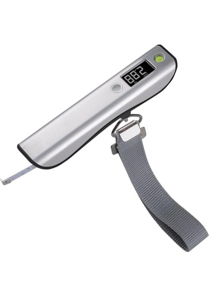 Taşınabilir Mini Bavul Ölçeği LED Ekran 50KG/110LB Dijital Bagaj Ölçeği Seyahat Çantası Asmak Terazi Tartı Dengesi (Yurt Dışından)