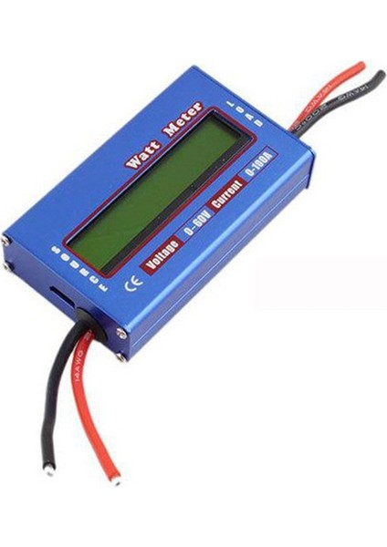 Dijital Wattmetre Watt Metre Güç Ölçer Dc 60V 100A Denge Gerilim Denetleyicisi (Yurt Dışından)