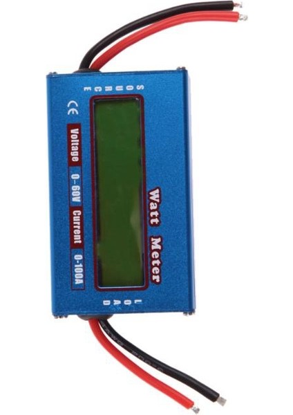 Dijital Wattmetre Watt Metre Güç Ölçer Dc 60V 100A Denge Gerilim Denetleyicisi (Yurt Dışından)