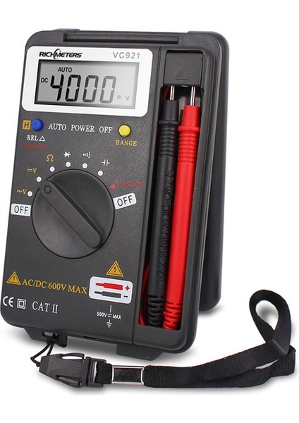 Akıllı Dijital Multimetre VC921 Mini LCD Ekran Multitester El Cep Votage Kapasite Direnci Frekans Test Cihazı Ampermetre Voltmetre Ohmmetre (Yurt Dışından) fiyatları
