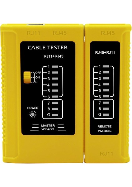 Kablo Test Cihazı Ağ Telefon Kabloları Hat Kontrol Cihazı RJ45 RJ11 Lan Kablosu Test Cihazları (Yurt Dışından) modelleri