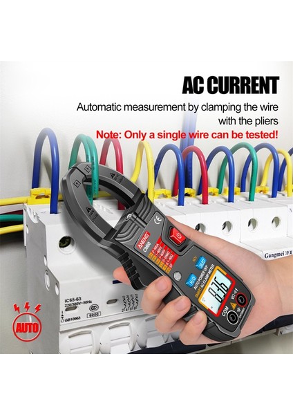 Aneng Akıllı Düğme Kelepçe Multimetre 4000 Sayım Akıllı Ac Pens Metre (Yurt Dışından) fırsatları