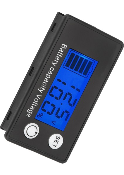 LCD Pil Ölçer 7‑68V Için 2 Kablolu Gerilim Yüzdesi Yeni (Yurt Dışından)