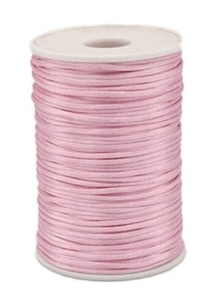 Kurdele Floş Ip Sıçan Kuyruğu 100 Yarda Pembe