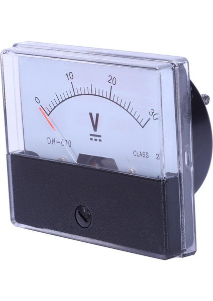 DH-670 Doğruluk Dc 30V Analog Panel Metre Voltmetre (Yurt Dışından)