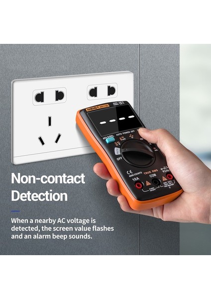 LCD Dijital Multimetre Elektrik Ölçer Transistör Test Cihazı Sıcaklık Otomatik Değişen Ac/dc Gerilim Ölçer Ampermetre Direnç Ölçer Voltmetre Ölçü Aracı (Yurt Dışından) fiyatları