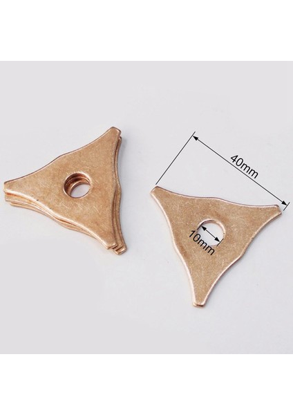 Xhhdqes 2x Üçlü Kanca Yıkayıcı 3 Noktalı Göçük Çektirme Elektrot Chuck Dent Çekme Sistemi Saplama Kaynakçılar Üç Köşeli Pedleri Kiti (Yurt Dışından)