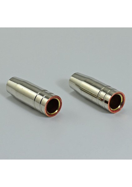 Kaynak Torcu Sarf Malzemeleri-3 x Gaz Nozulu 1 x Uç Tutucu-Difüzör 60 x Kontak Meme 0.8mm.-Gümüş&bakır Renk (Yurt Dışından)