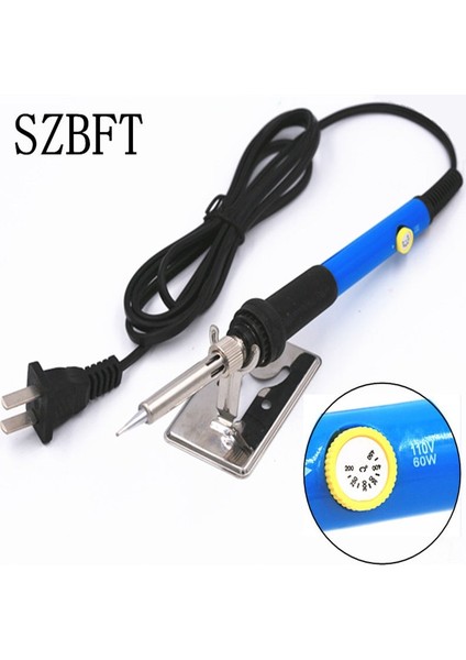 220V 60W Ayarlanabilir Sıcaklık Elektrikli Havya, 15 Adet Saf Bakır Kaynak Ucu (Yurt Dışından) modelleri
