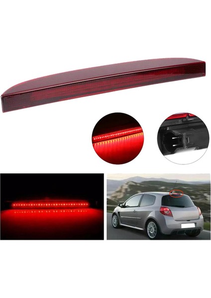 7700410753 Renault Clio Iı 1998-2005 Için Araba Yüksek Seviye 3rd Fren Lambası Stop Lambası (Yurt Dışından)
