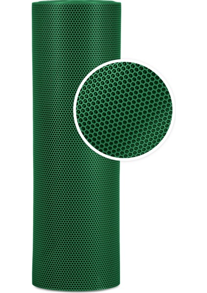 Kaydırmaz Yeşil Bal Petek Paspas EN:90cm 90 x 220 cm