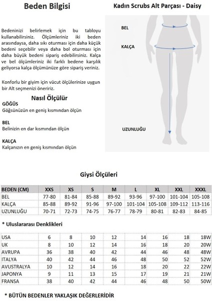 Daisy Medikal Giyim Scrubs Cerrahi Takım Doktor Hemşire Likralı Hastane üniforması indirimleri