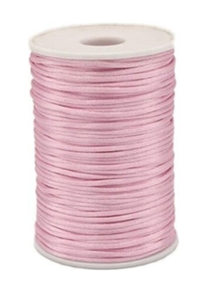 Kurdele Floş Ip Sıçan Kuyruğu 100 Yarda Pembe