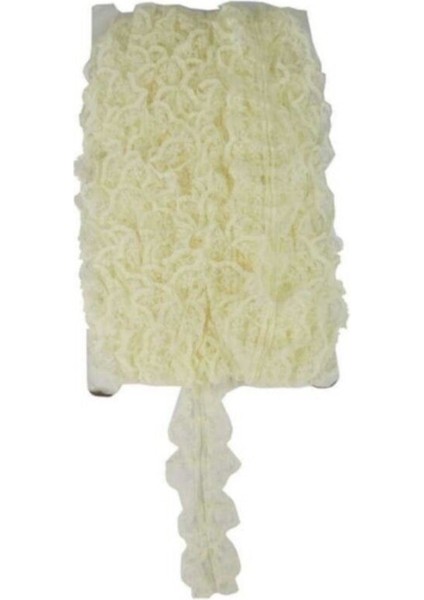 Dantelli Kurdele 4.2 cm - 18 Metre Krem