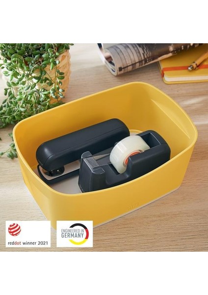 MyBox Cosy Ofis Düzenleyici A5 Saklama Kabı Sarı