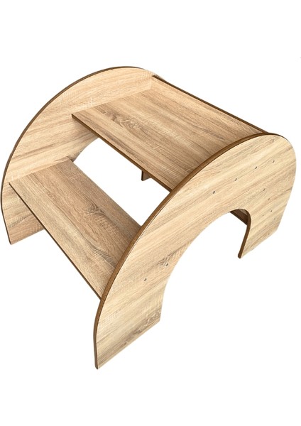 Micki 2in1 Montessori Kitaplıklı Çalışma Masası 110CM modelleri