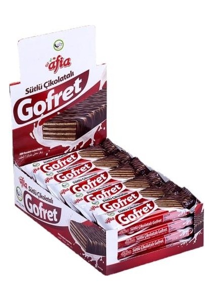 Çikolatalı Sütlü Gofret 24X35 gr fiyatları