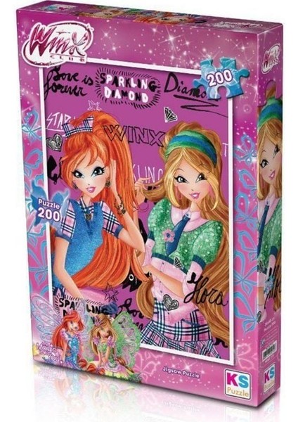 KTYRA52 Nessiworld 200 Parça Winx Club Puzzle