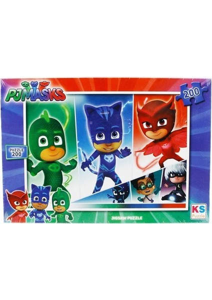 KTYRA52 Nessiworld 200 Parça Pjmasks Puzzle