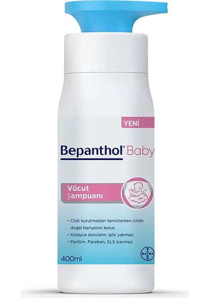 KTYRA52 Bepanthol Baby Vücut Şampuanı 400ML