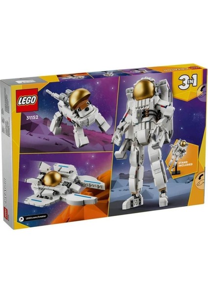 KTYRA52 31152 Lego® Creator 3 Ü1 Arada Uzay Astronotu 647 Parça +9 Yaş