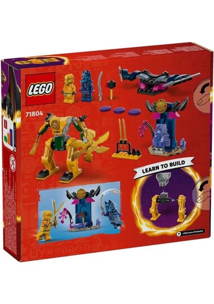 KTYRA52 71804 Lego® Nınjago® Arin'in Savaş Robotu 104 Parça +4 Yaş