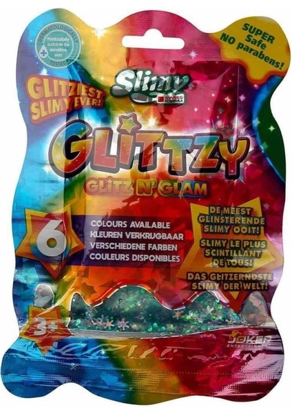 KTYRA52 34025 Slimy Glitzy 10 Renk 90 gr - Asya Oyuncak