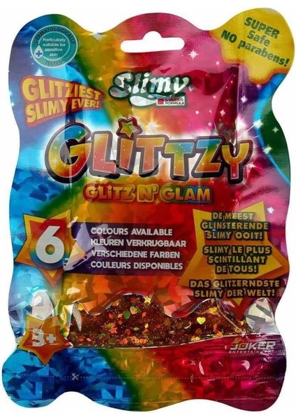 KTYRA52 34025 Slimy Glitzy 10 Renk 90 gr - Asya Oyuncak