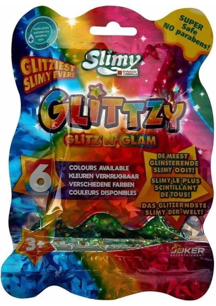 KTYRA52 34025 Slimy Glitzy 10 Renk 90 gr - Asya Oyuncak