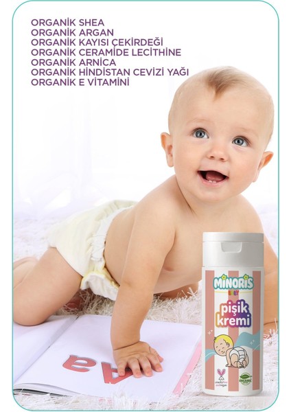 KTYRA52 Minoris Baby Pişik Kremi 55 gr